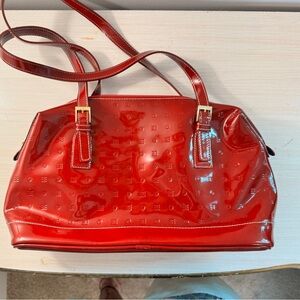 Red Arcadia shoulder bag